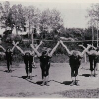 Athletic group training for track and field events