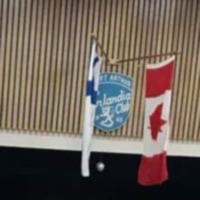Labour Temple interior flags