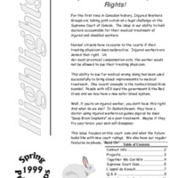 CIWA Highlights Newsletter Spring 1999