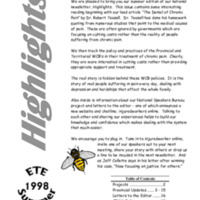 CIWA Highlights Newsletter Summer 1998
